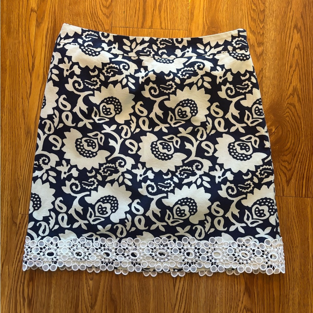 Talbots Floral Skirt